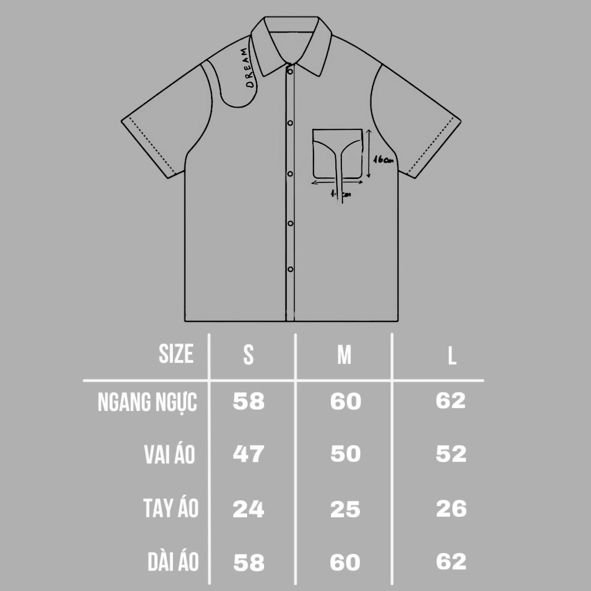 DREEAM POCKET SHIRTS 008 BLACK