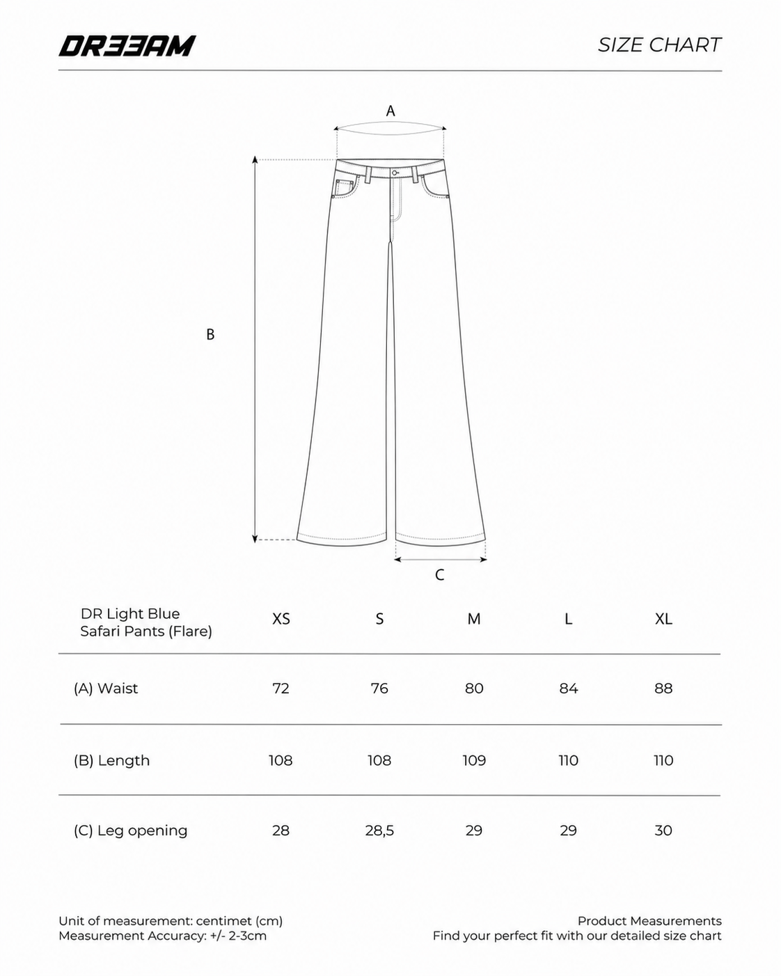 DR Safety Flare Jeans Black
