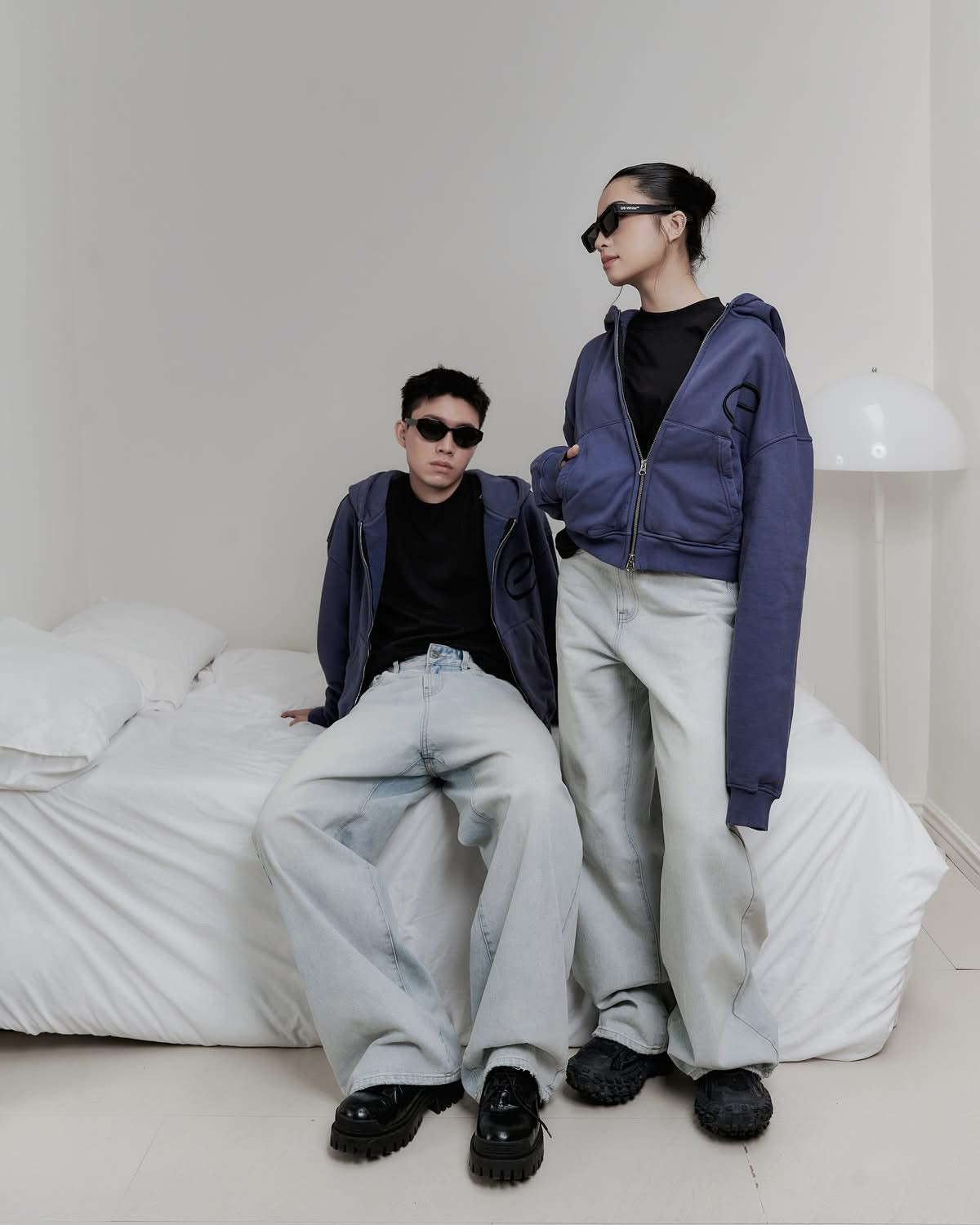 “DREEAM BAGGY 004 ” LIGHT BLUE VER2