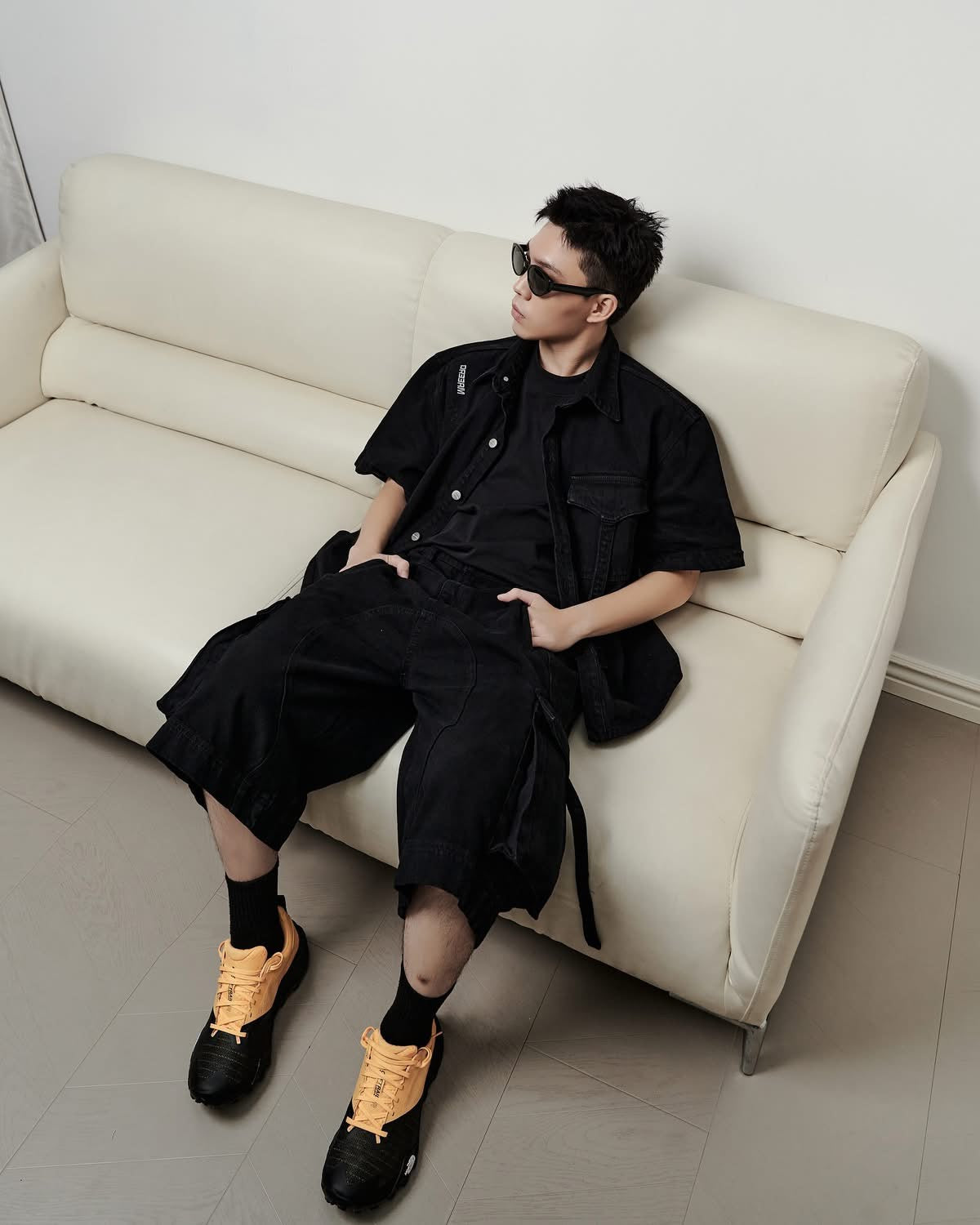 DREEAM POCKET SHORTS 008 BLACK