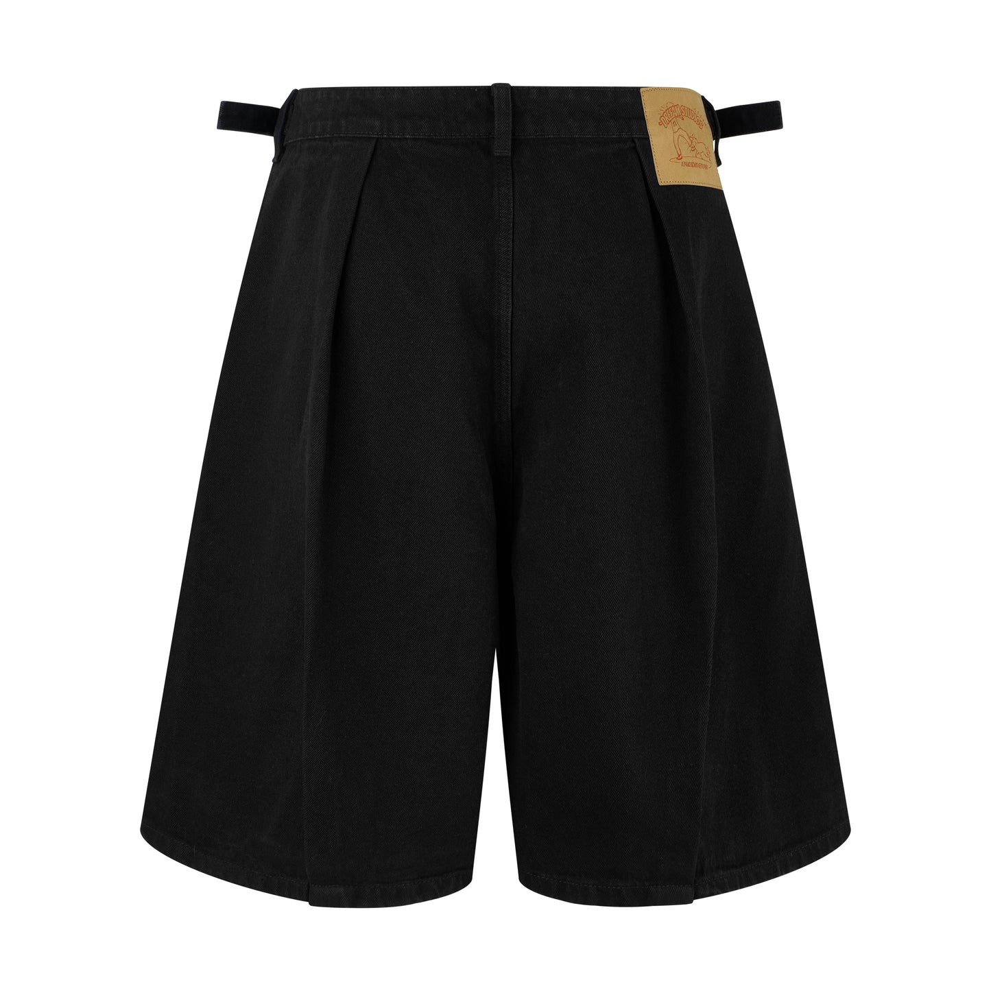 Dr Wide Leg Short Black