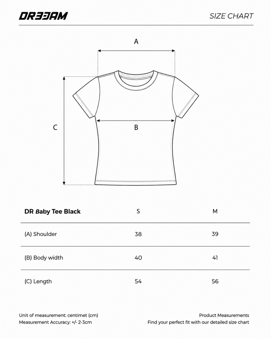 DR Pocket Baby Tee Black