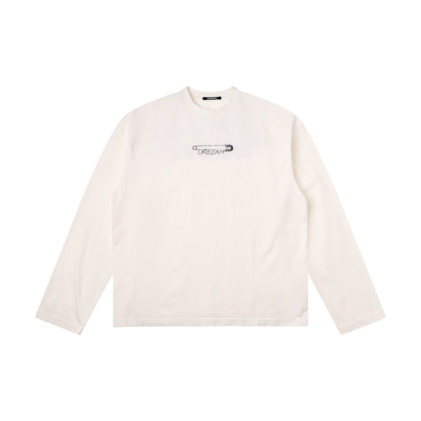 DR Safety Pin Longsleeves White