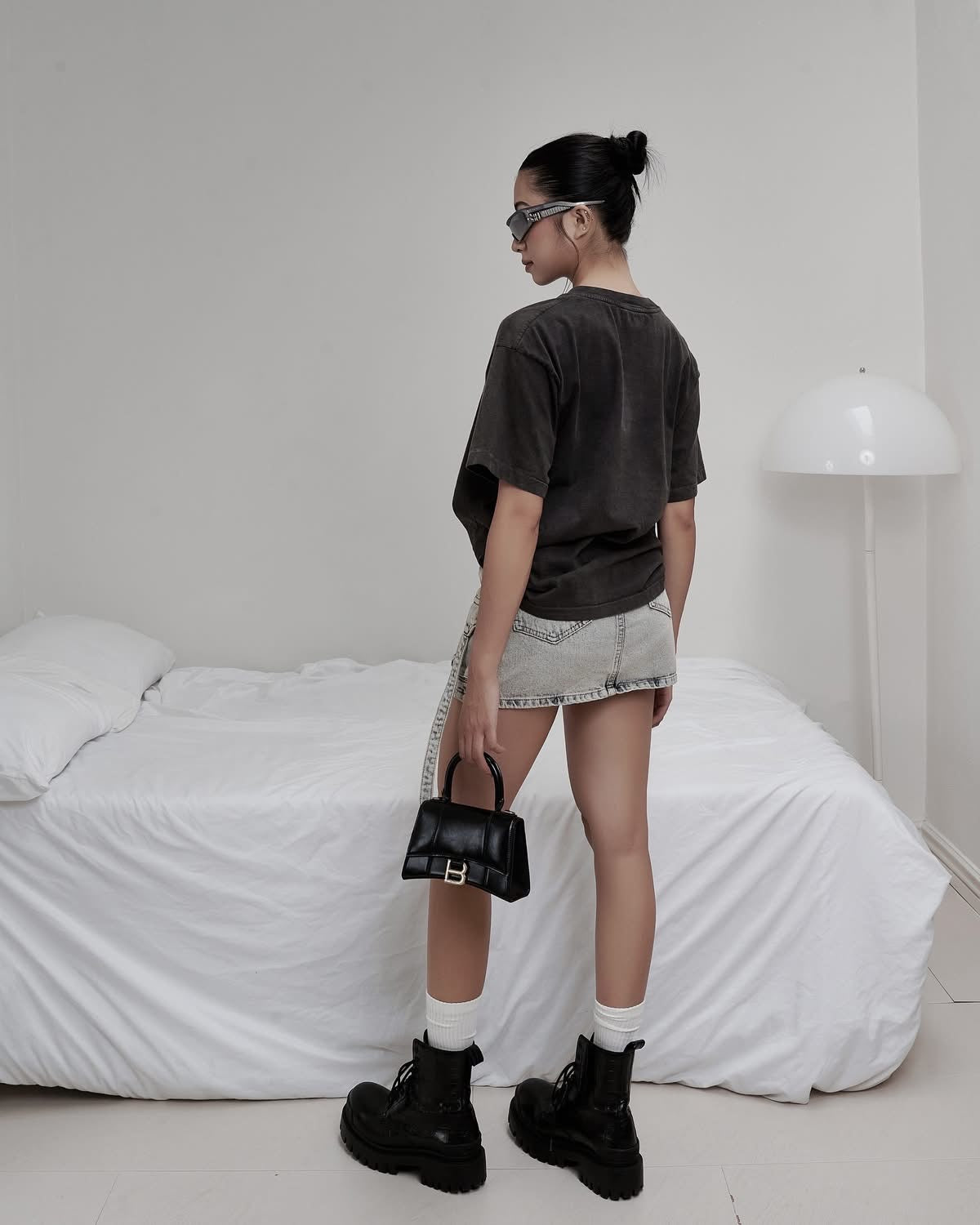 DREEAM POCKET DENIM MINI SKIRT