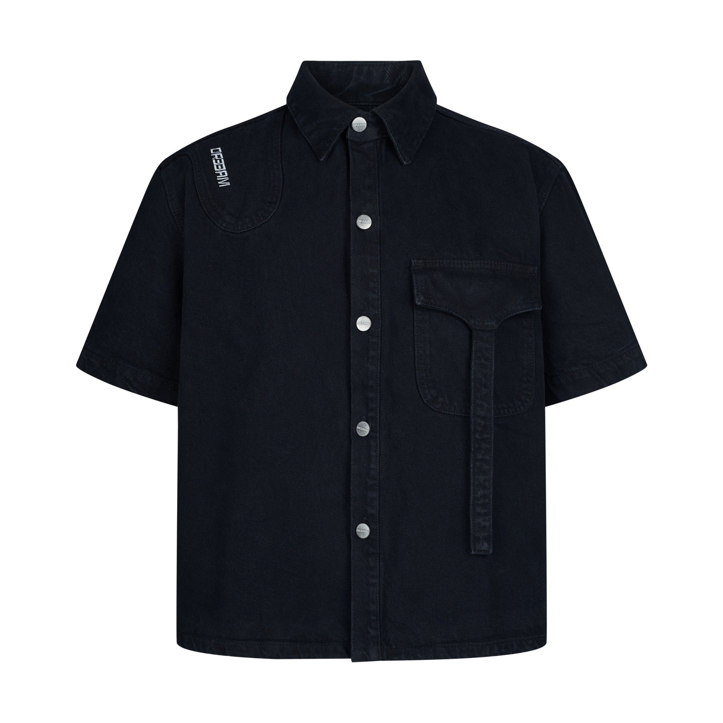 DREEAM POCKET SHIRTS 008 BLACK