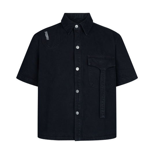 DREEAM POCKET SHIRTS 008 BLACK