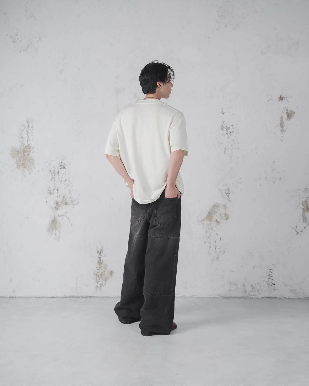 “DREEAM BAGGY 004 ” DARK GREY