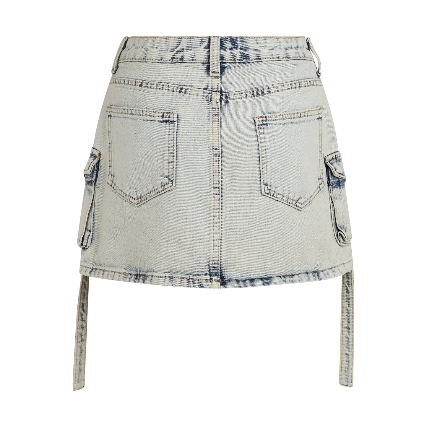 DREEAM POCKET DENIM MINI SKIRT