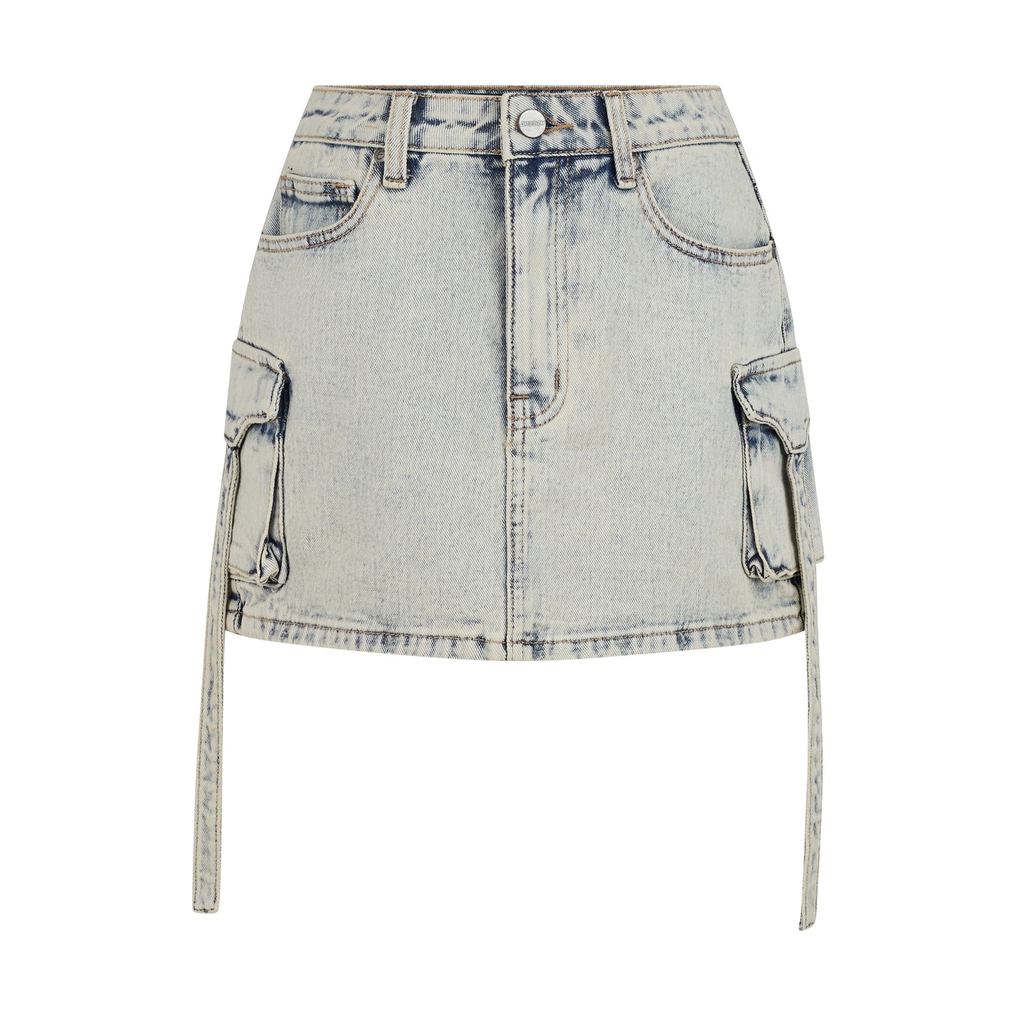 DREEAM POCKET DENIM MINI SKIRT