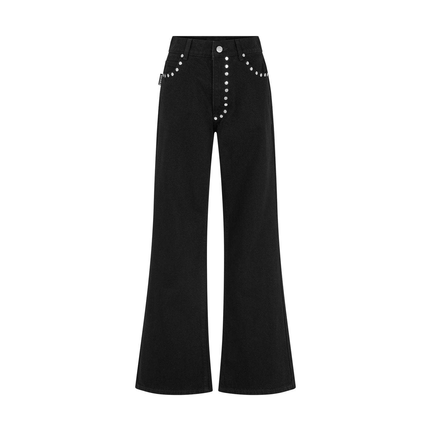DR Safety Flare Jeans Black