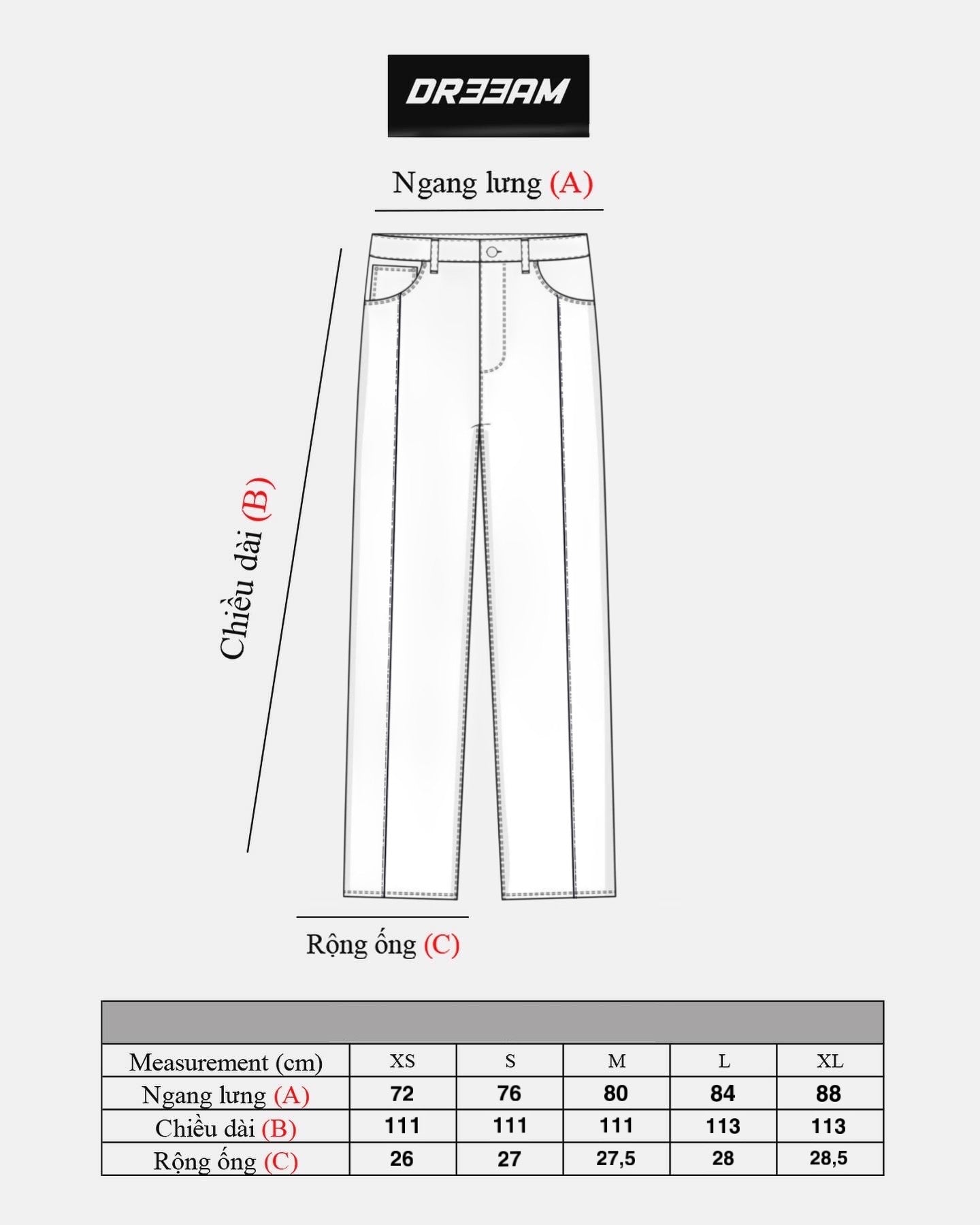 “DREEAM ASH & STEEL PANTS”