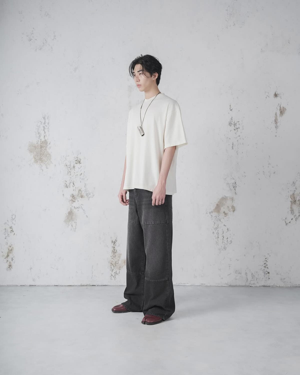 “DREEAM BAGGY 004 ” DARK GREY