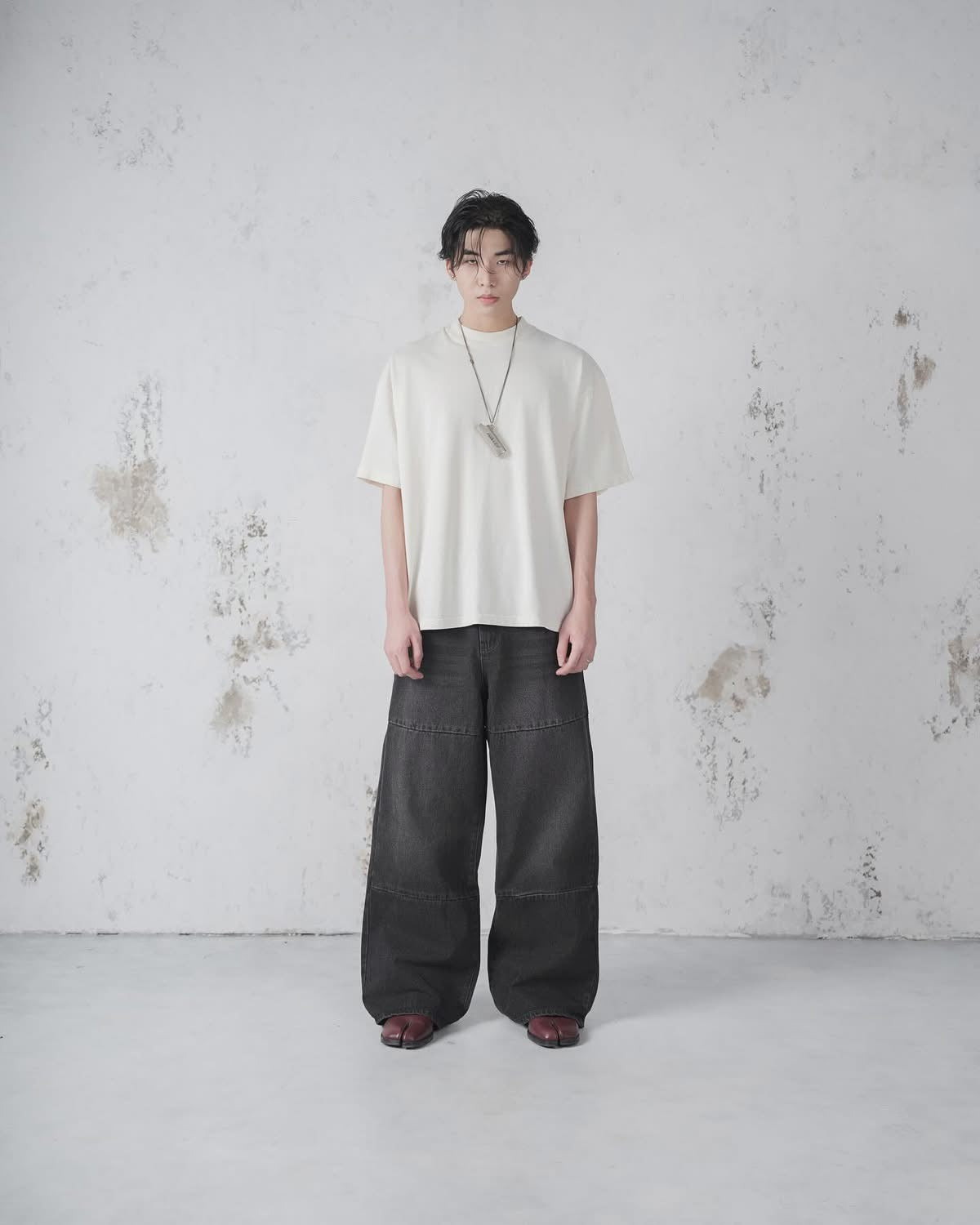 “DREEAM BAGGY 004 ” DARK GREY