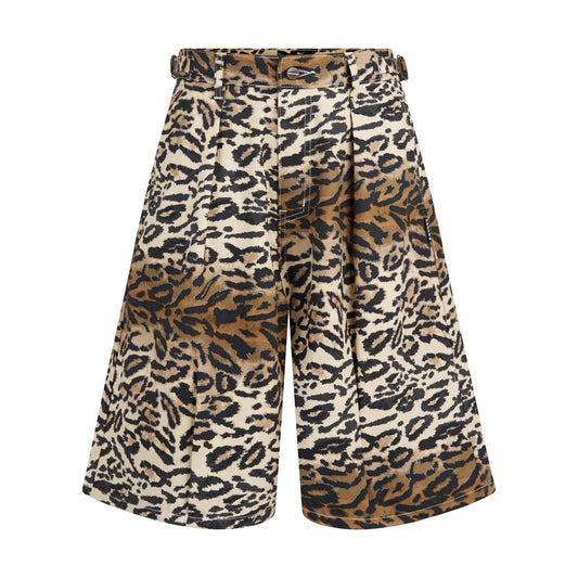 “DREEAM LEOPARD SHORTS”